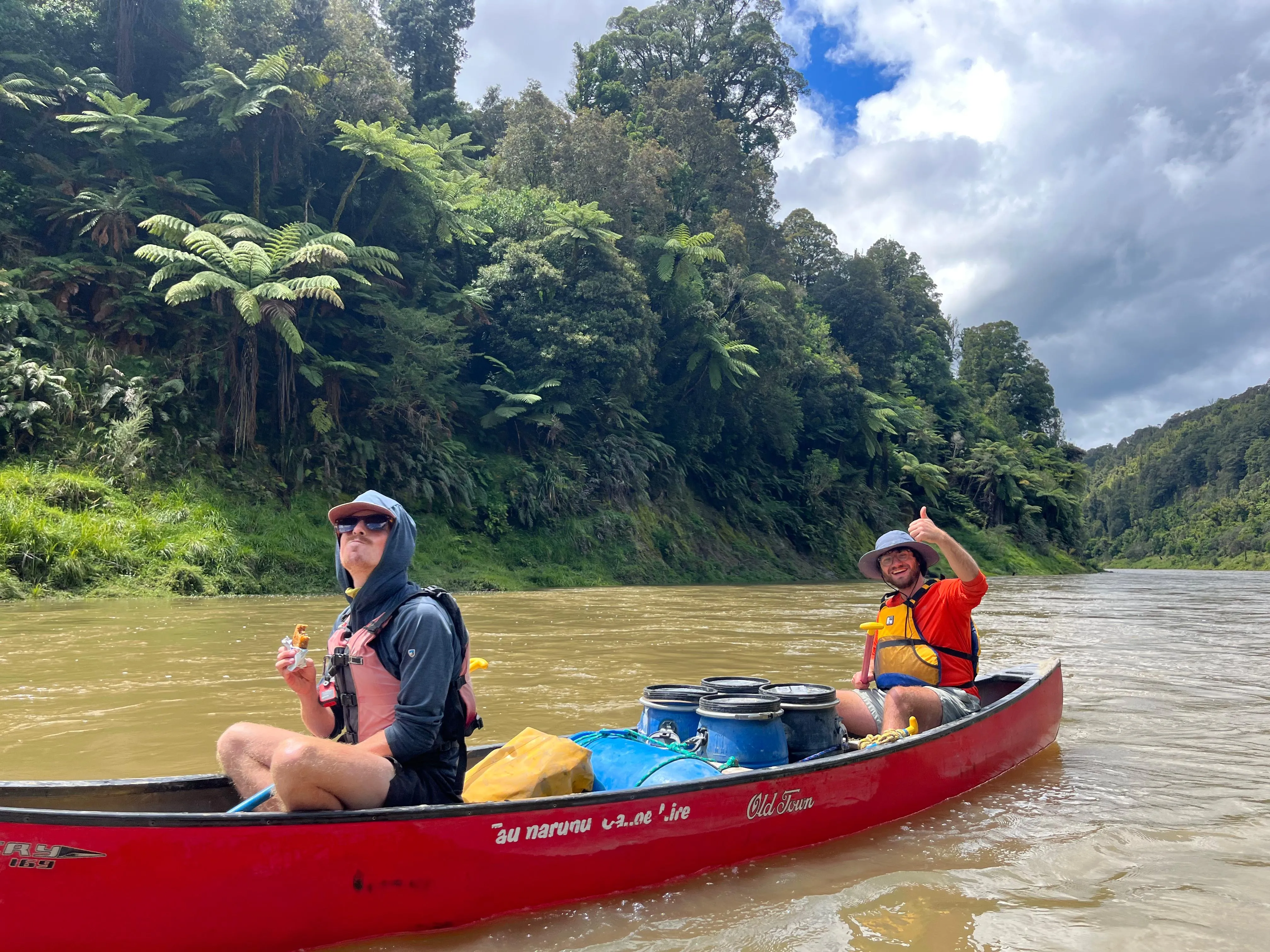 Canoe on the Whanganui