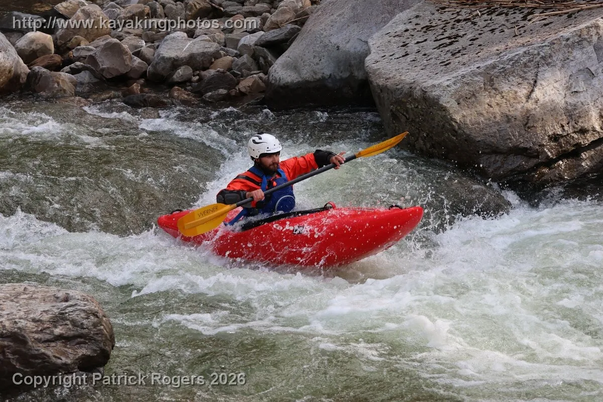 Boofing rapids